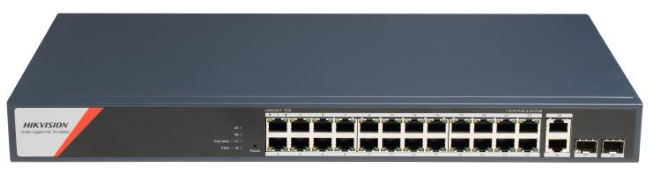 PoE-коммутатор Hikvision DS-3E1528HP-SI-24P2T2F